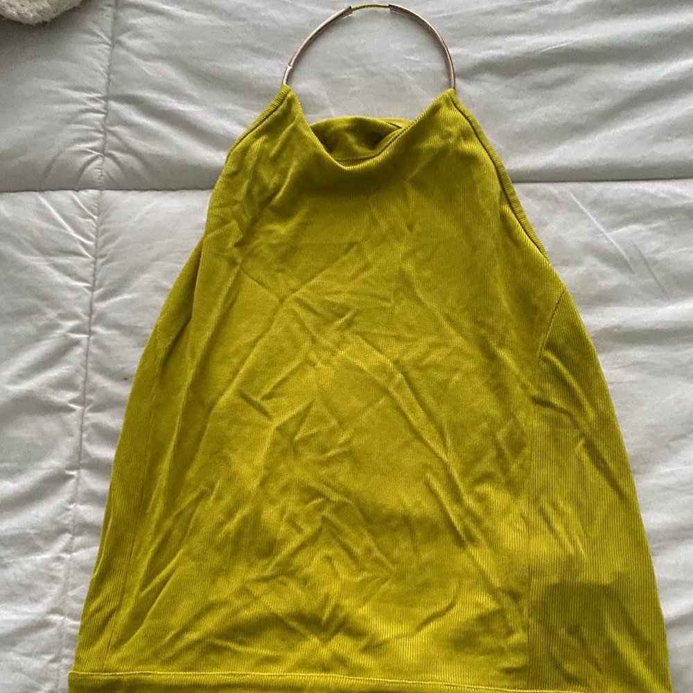 Zara Lowcut Back Top